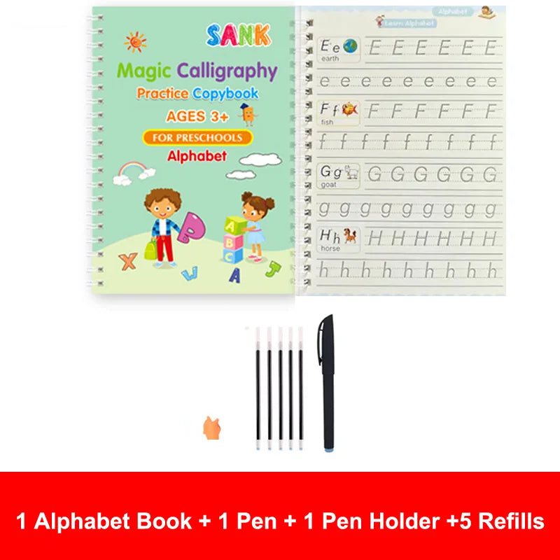 Magic Copybook β Reusable Handwriting Practice for Kids