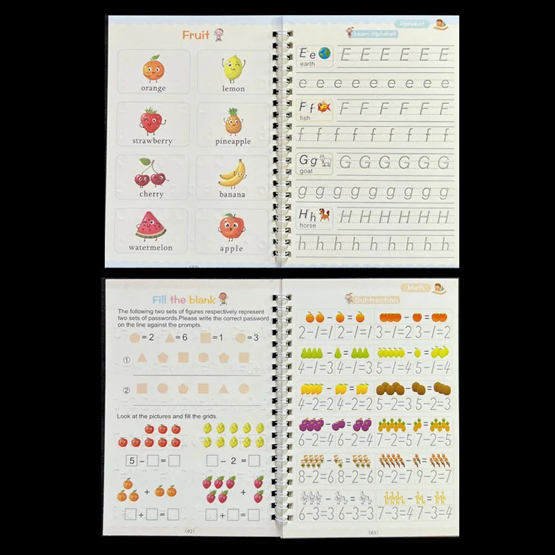 Magic Copybook β Reusable Handwriting Practice for Kids