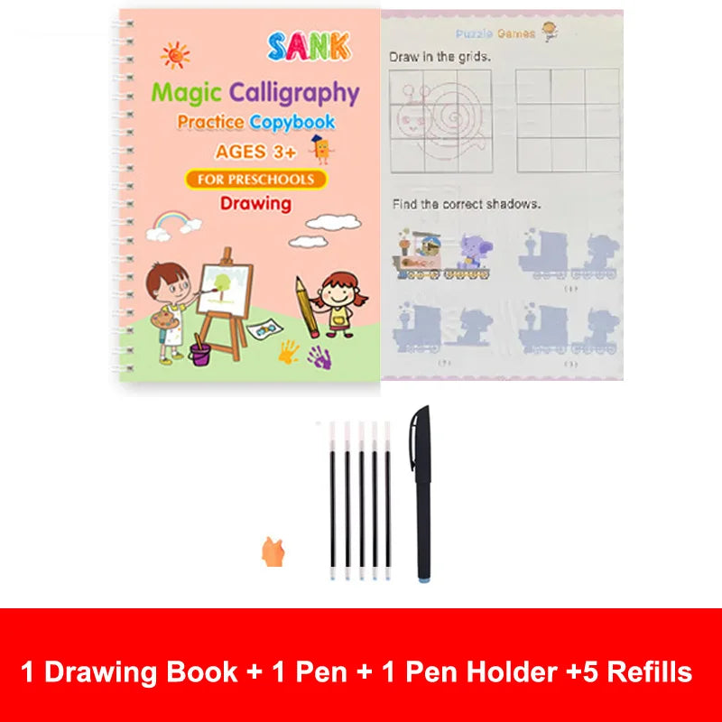 Magic Copybook β Reusable Handwriting Practice for Kids