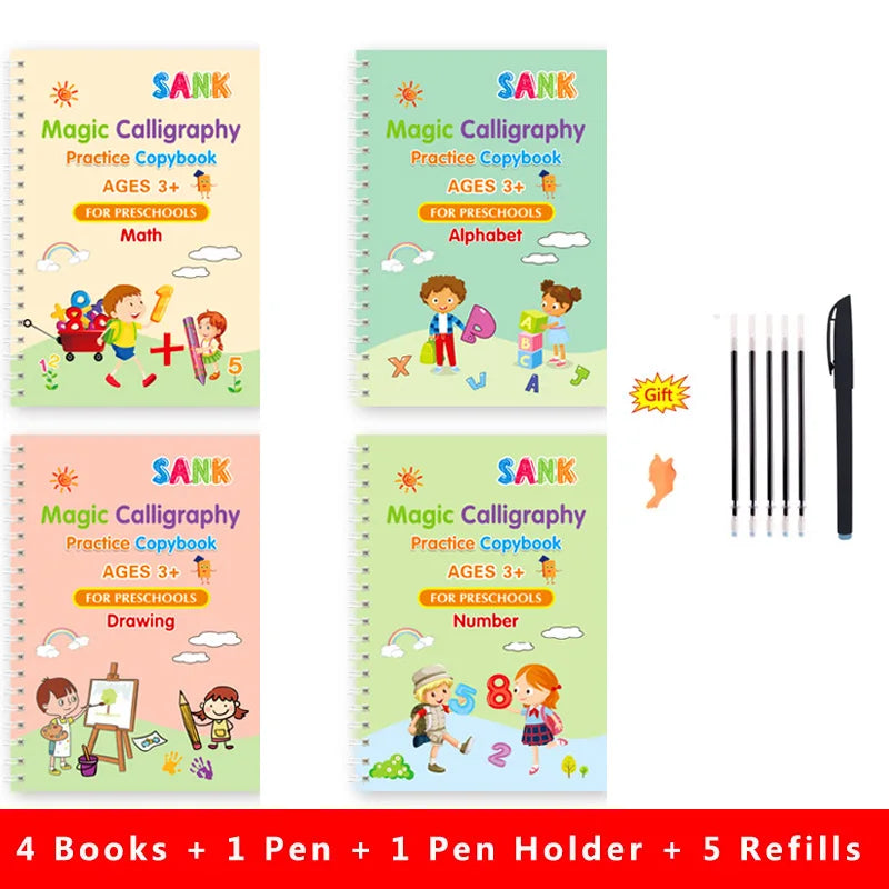 Magic Copybook β Reusable Handwriting Practice for Kids